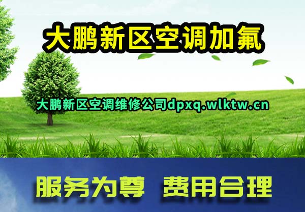 大鹏新区空调加氟